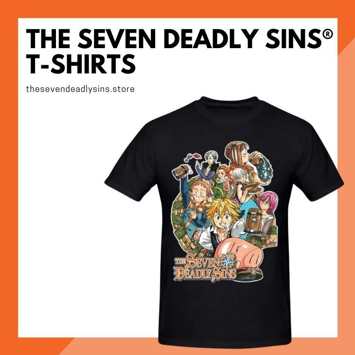 The Seven Deadly Sins Meliodas Athletic Type T-Shirt