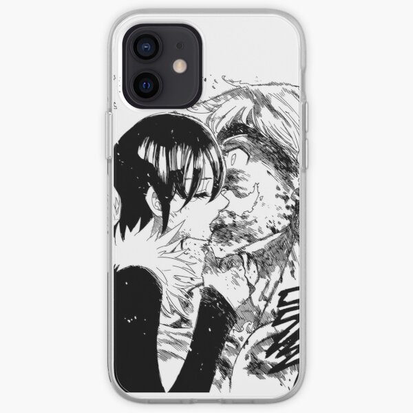 Merlin & Escanor - Last Kiss iPhone Soft Case RB1606 product Offical The Seven Deadly Sins Merch