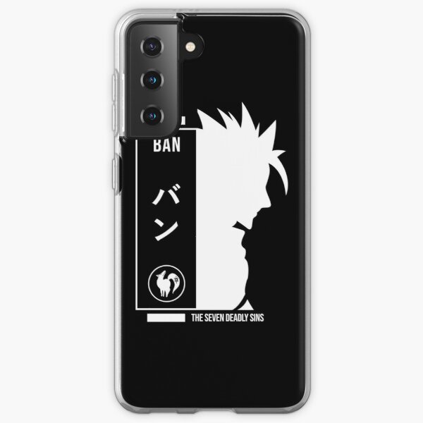Ban seven deadly sins Samsung Galaxy Soft Case RB1606 product Offical The Seven Deadly Sins Merch