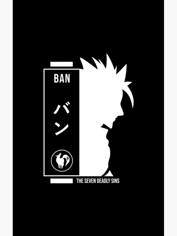 artwork Offical The Seven Deadly Sins Merch