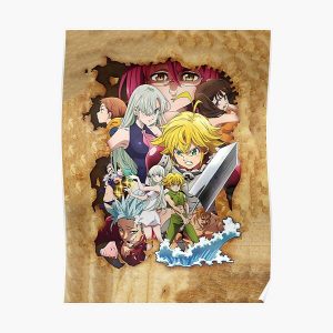 the seven deadly sins Poster RB1606 product Offical The Seven Deadly Sins Merch