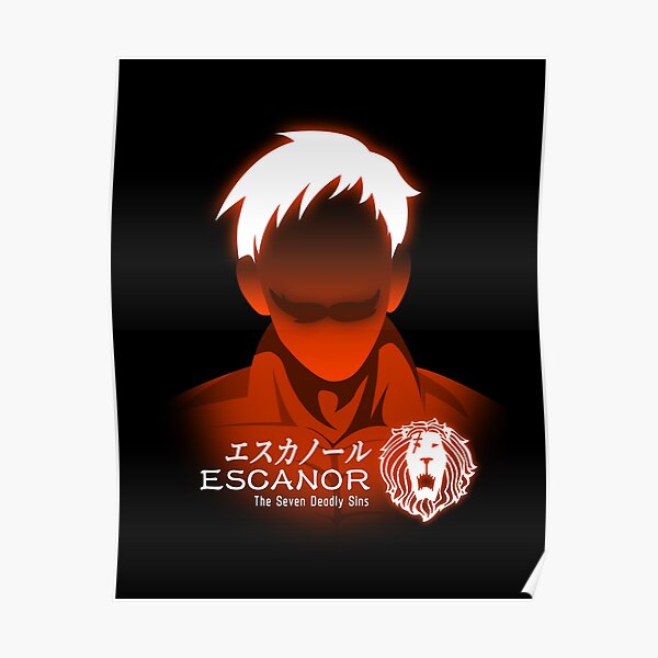 The seven deadly sins escanor Poster RB1606 product Offical The Seven Deadly Sins Merch