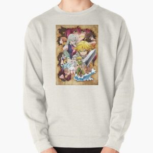 The Seven Deadly Sins - poster Pullover Sweatshirt RB1606 product Offical The Seven Deadly Sins Merch