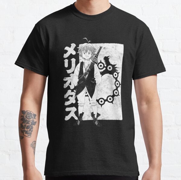 Meliodas of Wrath (white) Classic T-Shirt RB1606 product Offical The Seven Deadly Sins Merch