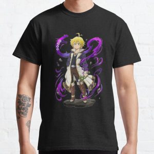 Meliodas purple shirt Classic T-Shirt RB1606 product Offical The Seven Deadly Sins Merch