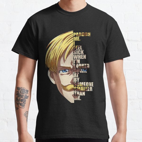 Escanor - Seven deadly sins Classic T-Shirt RB1606 product Offical The Seven Deadly Sins Merch
