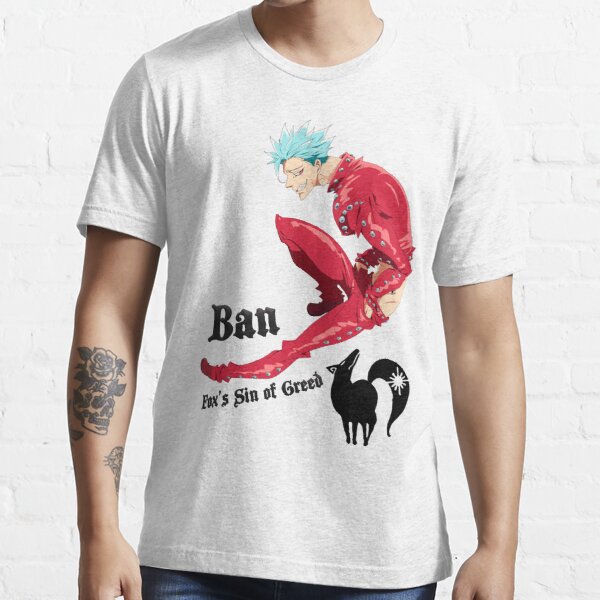 Nanatsu no Taizai Ban Essential T-Shirt RB1606 product Offical The Seven Deadly Sins Merch