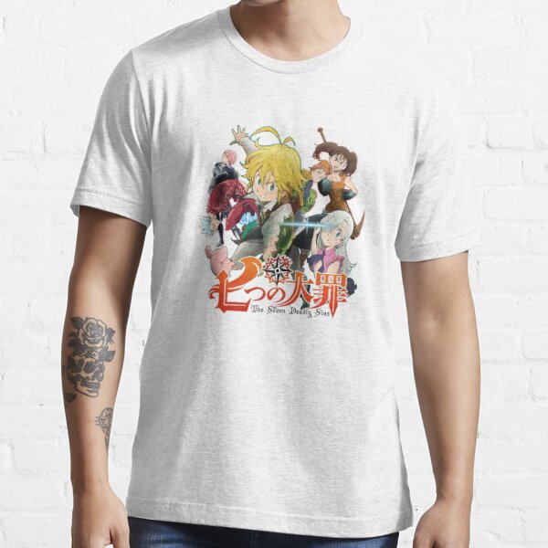 The Seven Deadly Sins anime logo Essential T-Shirt RB1606 product Offical The Seven Deadly Sins Merch