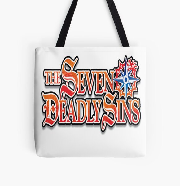 The Seven Deadly Sins All Over Print Tote Bag RB1606 product Offical The Seven Deadly Sins Merch