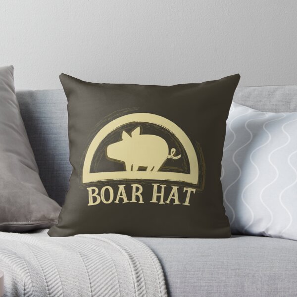 The Seven Deadly Sins (Boar Hat Sign) Throw Pillow RB1606 product Offical The Seven Deadly Sins Merch