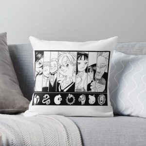 the deadly seven sins Throw Pillow RB1606 product Offical The Seven Deadly Sins Merch