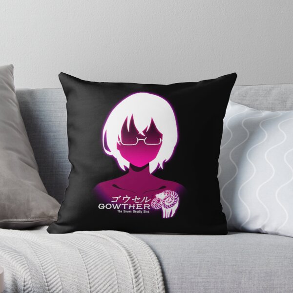 The seven deadly sins gowther Throw Pillow RB1606 product Offical The Seven Deadly Sins Merch