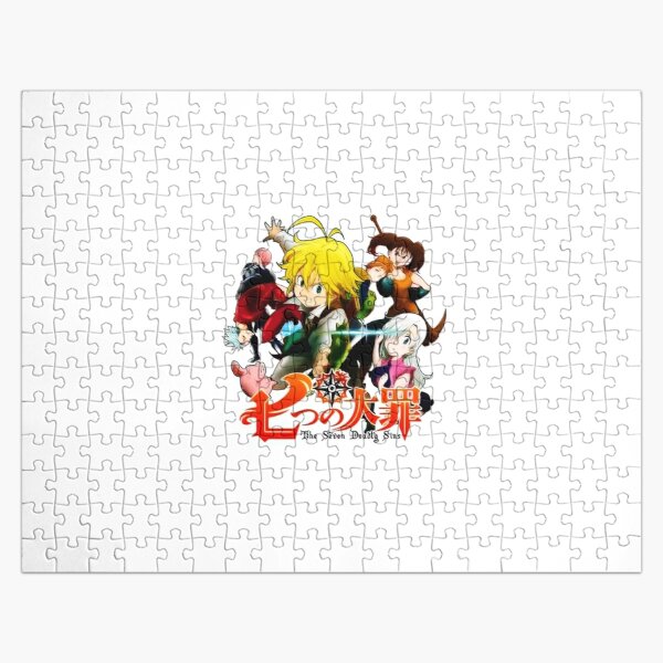 The Seven Deadly Sins anime logo Jigsaw Puzzle RB1606 product Offical The Seven Deadly Sins Merch