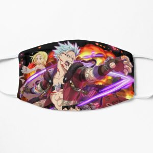 Ban The Seven Deadly Sins Flat Mask RB1606 product Offical The Seven Deadly Sins Merch