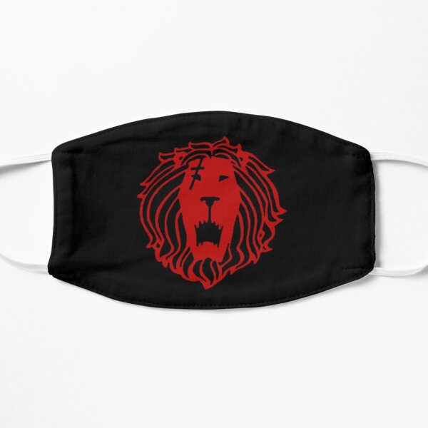 The Seven Deadly Sins Escanor Lion Sin Of Pride Centered Face Flat Mask RB1606 product Offical The Seven Deadly Sins Merch