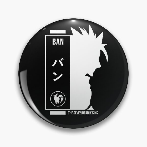 Ban seven deadly sins Pin RB1606 product Offical The Seven Deadly Sins Merch