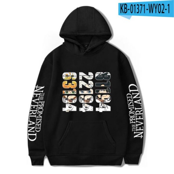 Anime The Promised Neverland Hoodie Emma Norman Ray Printed Hoodies Boys girls Sweatshirt Anime Clothes Pullover 14.jpg 640x640 14 - The Seven Deadly Sins Store