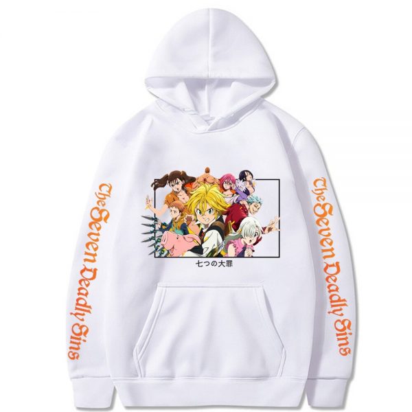 Japanese Anime Graphic Hoodies the Seven Deadly Sins Harajuku Sweatshirt Unisex Male 1 - The Seven Deadly Sins Store