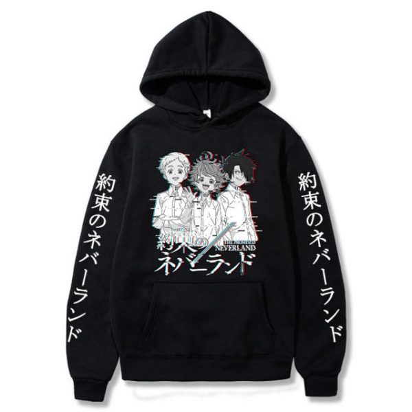 The Promised Neverland Anime Hoodie Cartton Printed Streetswea - The Seven Deadly Sins Store
