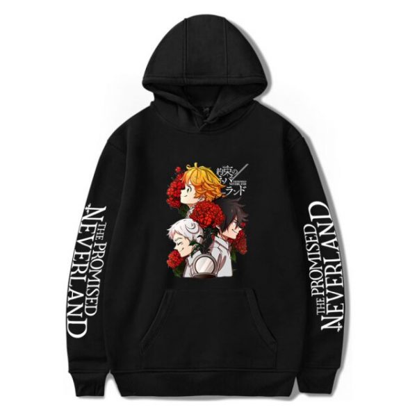 The Promised Neverland Anime Hoodie Sportswear Oversized Men s - The Seven Deadly Sins Store