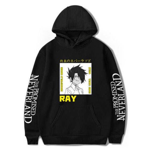 The Promised Neverland Anime Hoodie Sportswear Oversized Men s 1 1 - The Seven Deadly Sins Store