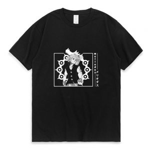 Anime The Seven Deadly Sins T Shirts Short Sleeve Summer O neck Cotton T shirt Nanatsu - The Seven Deadly Sins Store